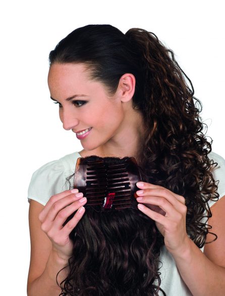 LAYERED COMB CURLY
